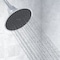 Brondell VivaSpring Certified Filtered Showerhead in Chrome with Obsidian Face FSH25-CB - alternate 7